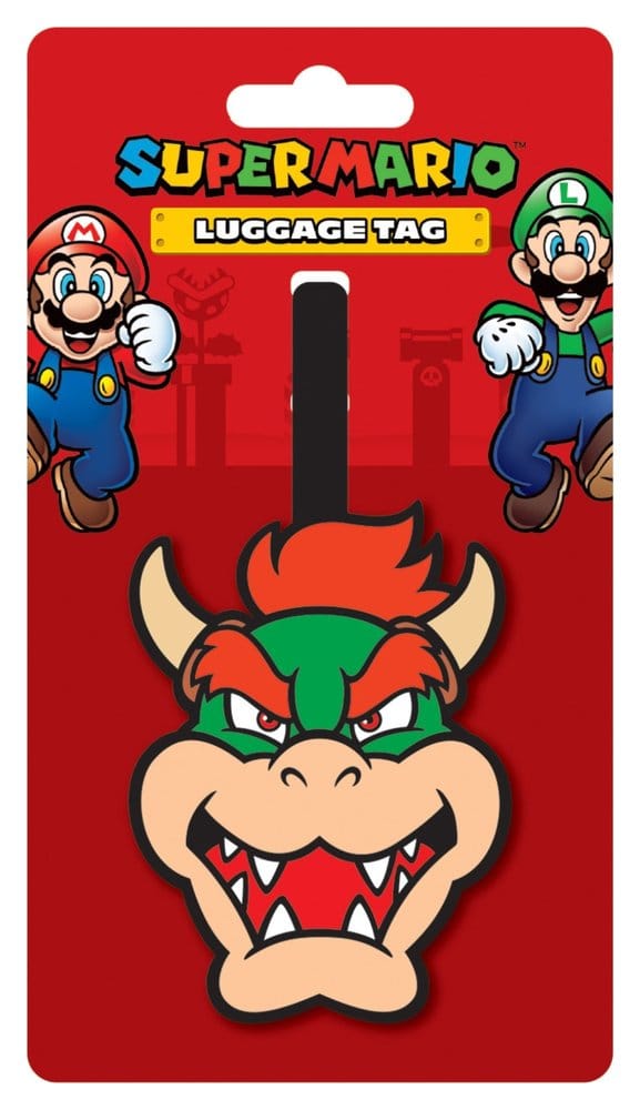 Super Mario Etiqueta de Equipaje (Bowser)
