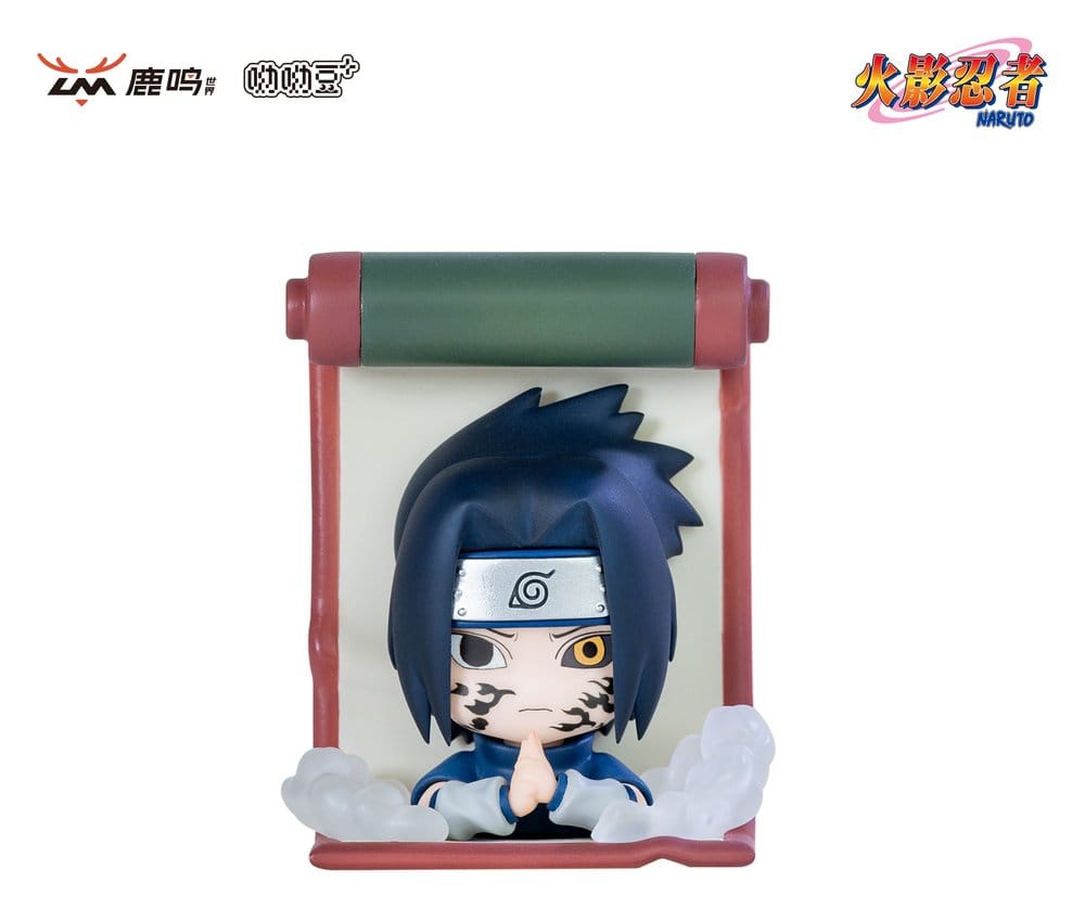 Naruto 3D Magnet Secret Ninja Scroll Series Cajas Sorpresas Expositor (12)