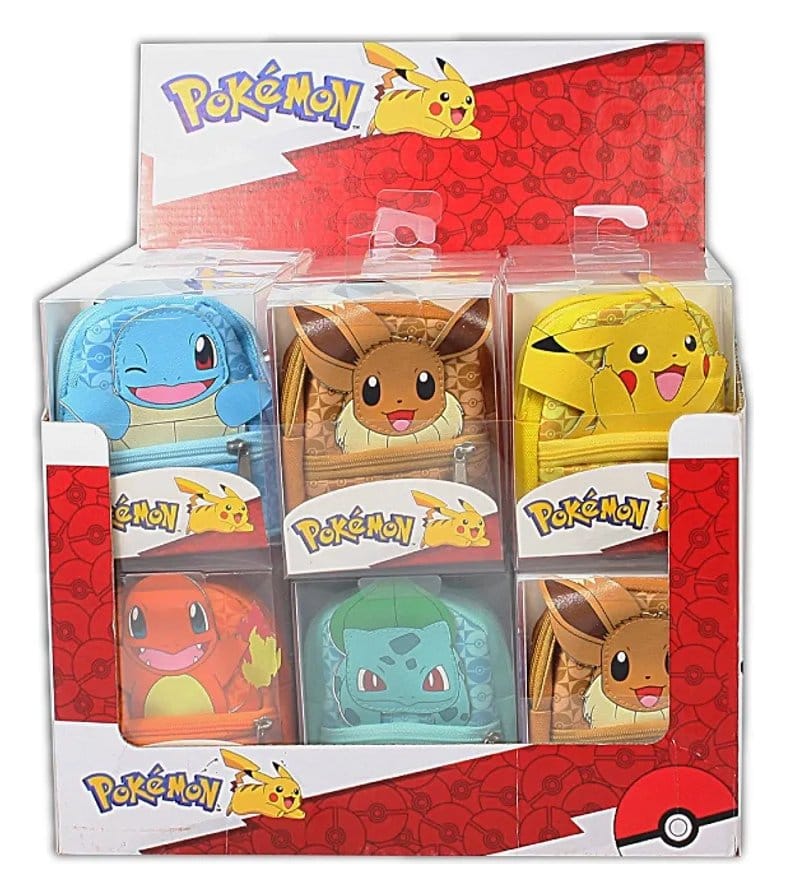 Pokémon mini mochilas 12 cm Expositor (24) Frikytopia