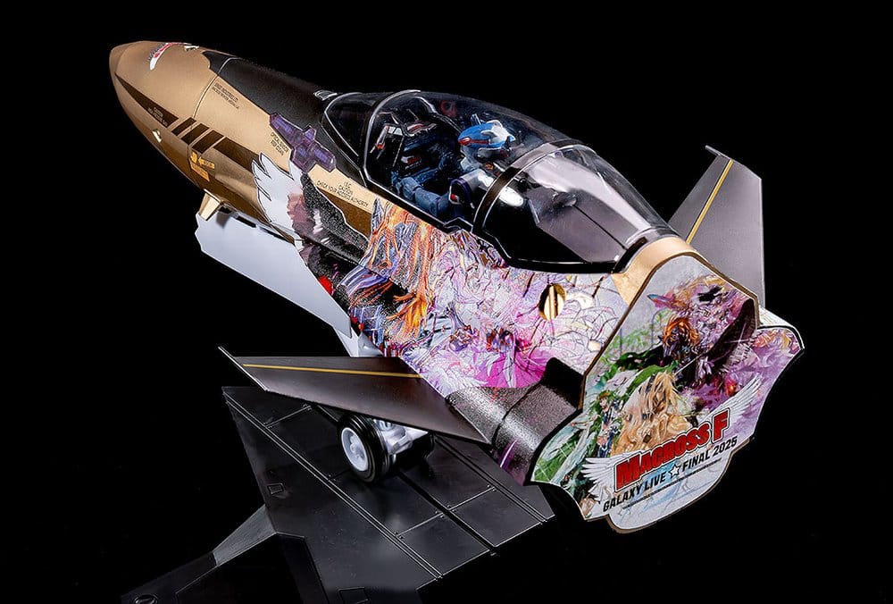 Macross Frontier Maqueta MF-98: minimum factory Fighter Nose Collection YF-29 GALAXY SET 34 cm