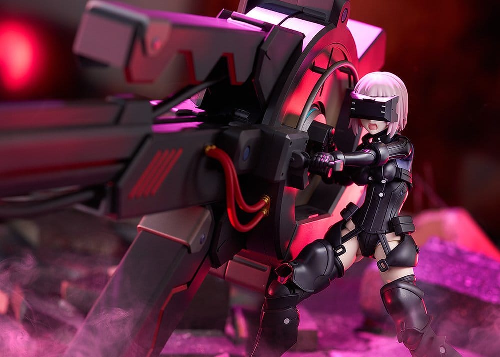 Fate/Grand Order Maqueta Plastic Model Kit Plamatea Shielder/Mash Kyrielight (Ortinax) Black Barrel Edition 17 cm