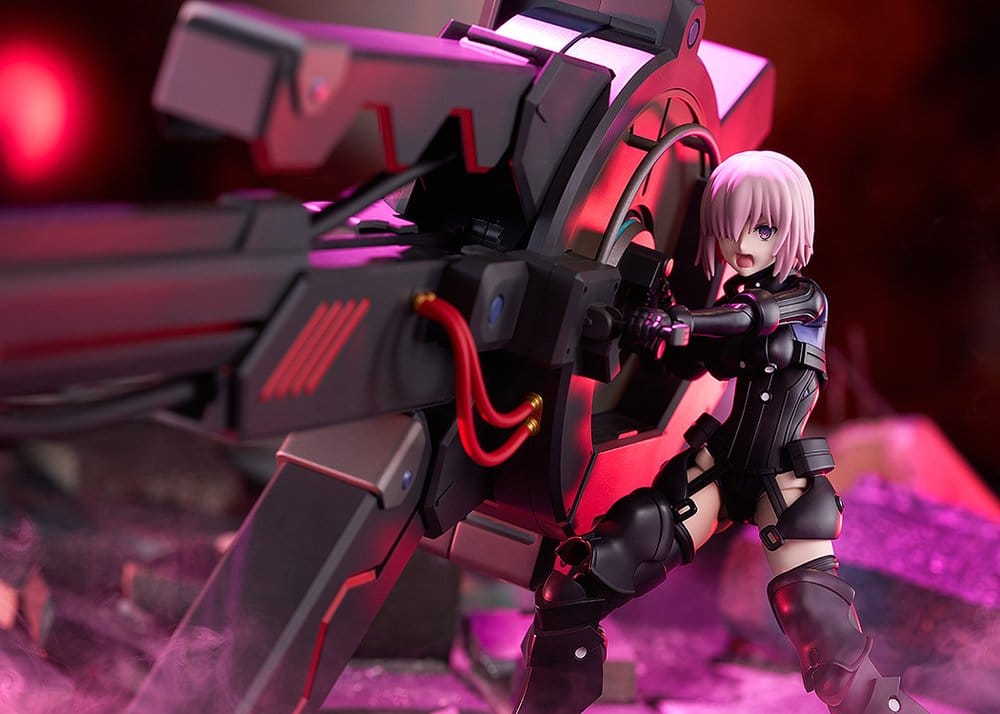 Fate/Grand Order Maqueta Plastic Model Kit Plamatea Shielder/Mash Kyrielight (Ortinax) Black Barrel Edition 17 cm