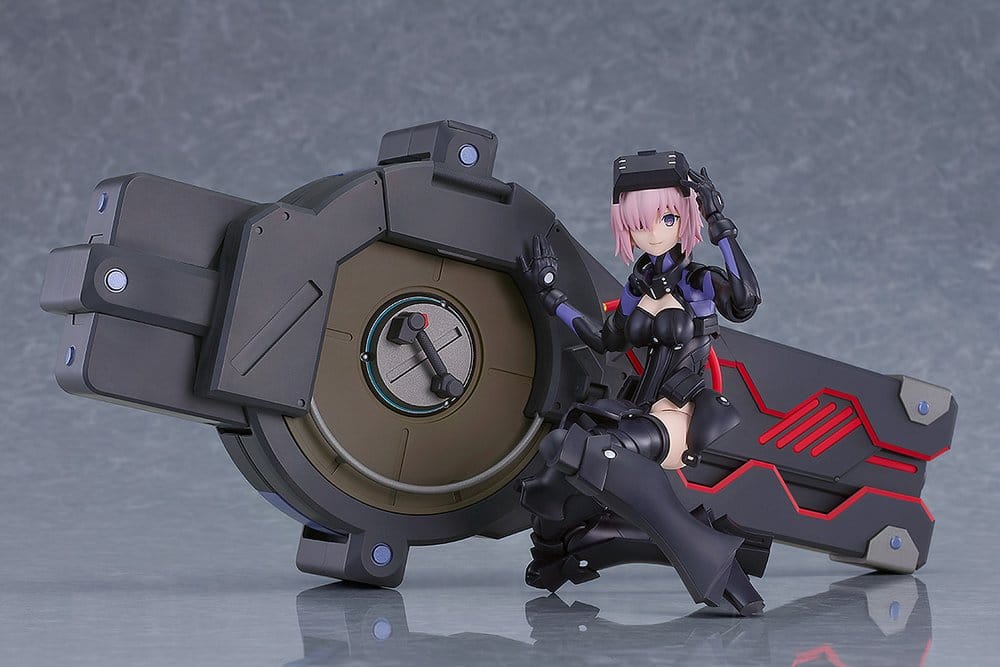 Fate/Grand Order Maqueta Plastic Model Kit Plamatea Shielder/Mash Kyrielight (Ortinax) Black Barrel Edition 17 cm