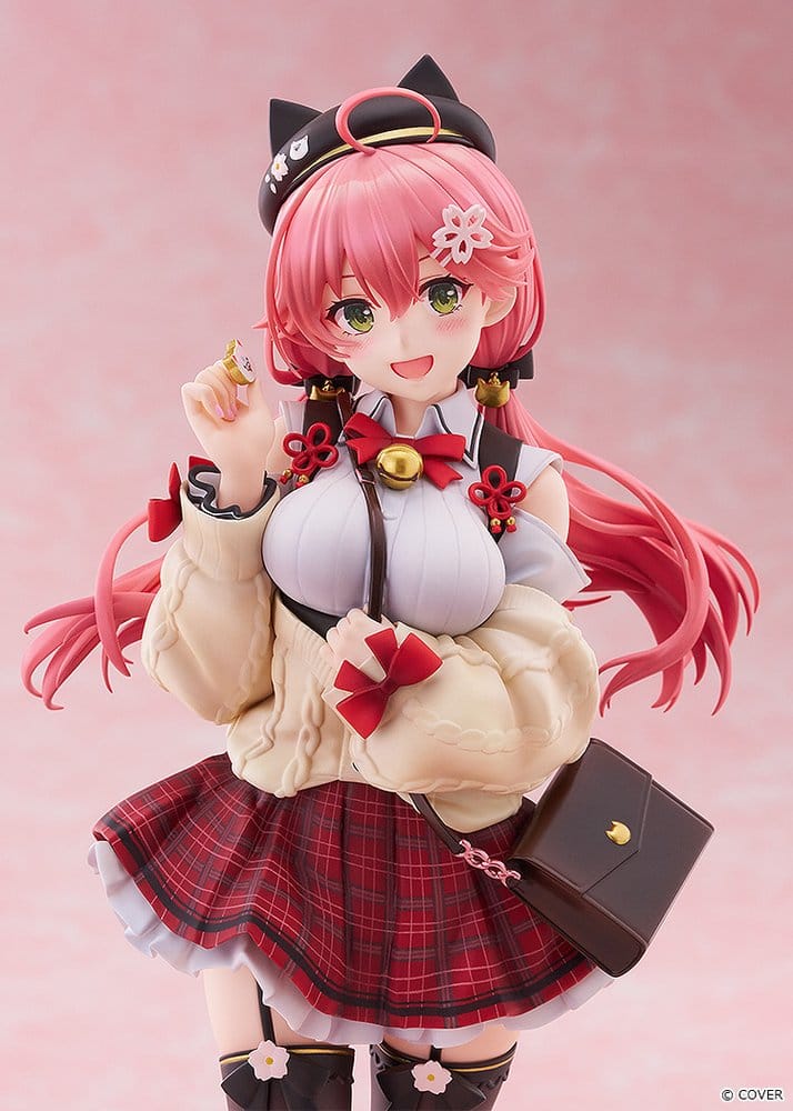 Hololive Production Figura PVC 1/7 Sakura Miko: Date Style - Casual Outfit Ver. 24 cm
