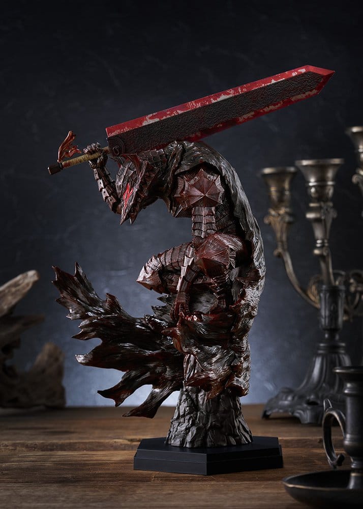 Berserk Pop Up Parade Figura PVC Guts (Berserker Armor): Bloody Paint Ver. L Size 28 cm