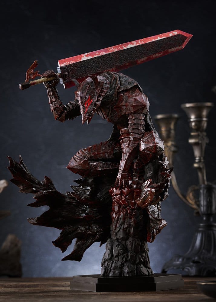 Berserk Pop Up Parade Figura PVC Guts (Berserker Armor): Bloody Paint Ver. L Size 28 cm