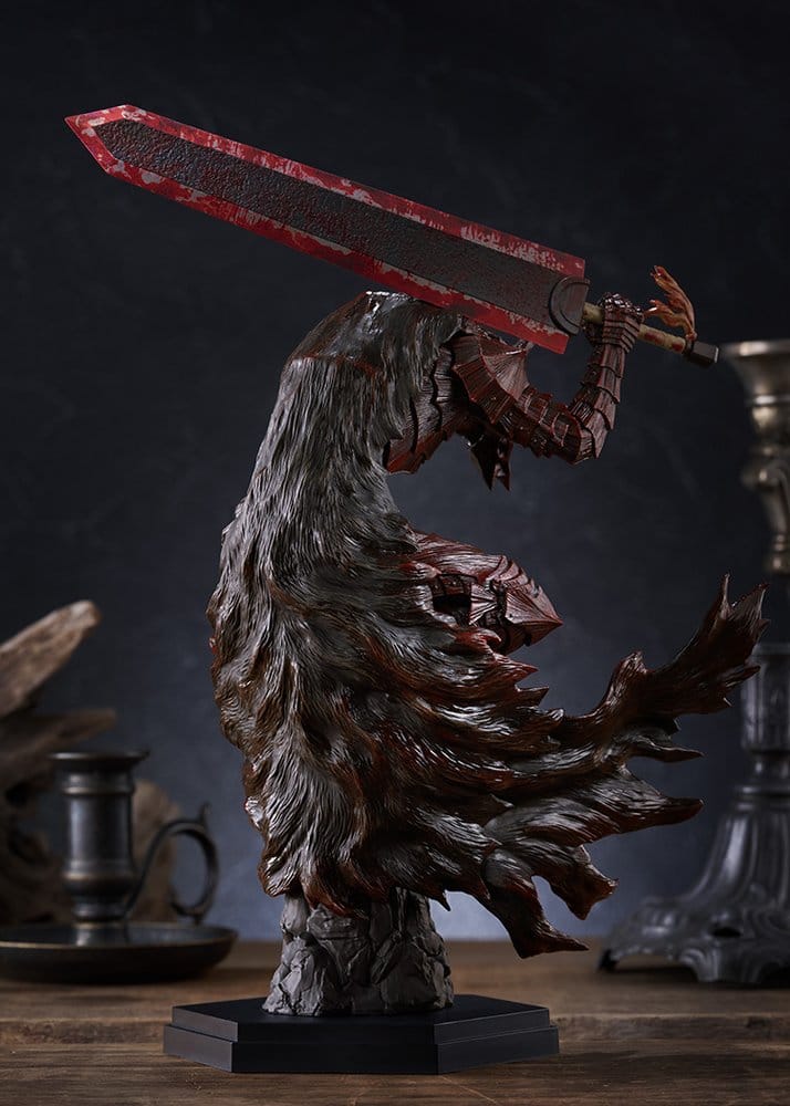 Berserk Pop Up Parade Figura PVC Guts (Berserker Armor): Bloody Paint Ver. L Size 28 cm