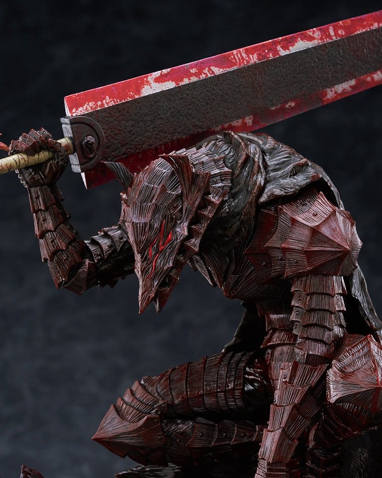 Berserk Pop Up Parade Figura PVC Guts (Berserker Armor): Bloody Paint Ver. L Size 28 cm