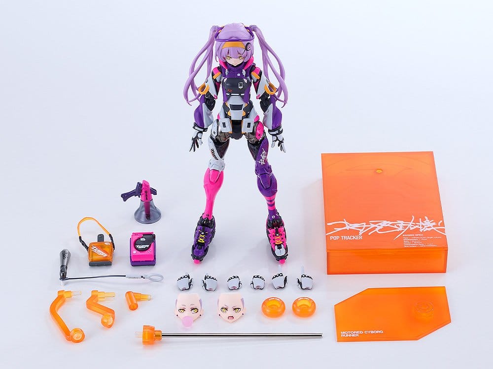 Shojo-Hatsudoki Motored Cyborg Runner Figura SSX-155c Pop Tracker 18 cm