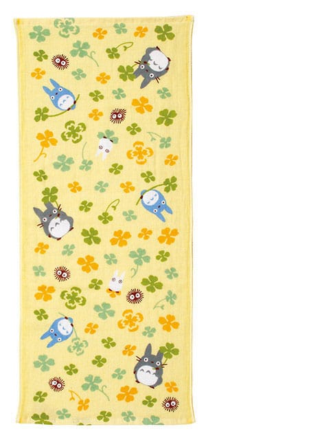Mi vecino Totoro Toalla Expositor Imabari Totoro Clover 34 x 80 cm Frikytopia