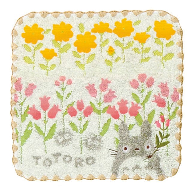 Mi vecino Totoro Mini Toalla Wild flowers 25 x 25 cm Frikytopia