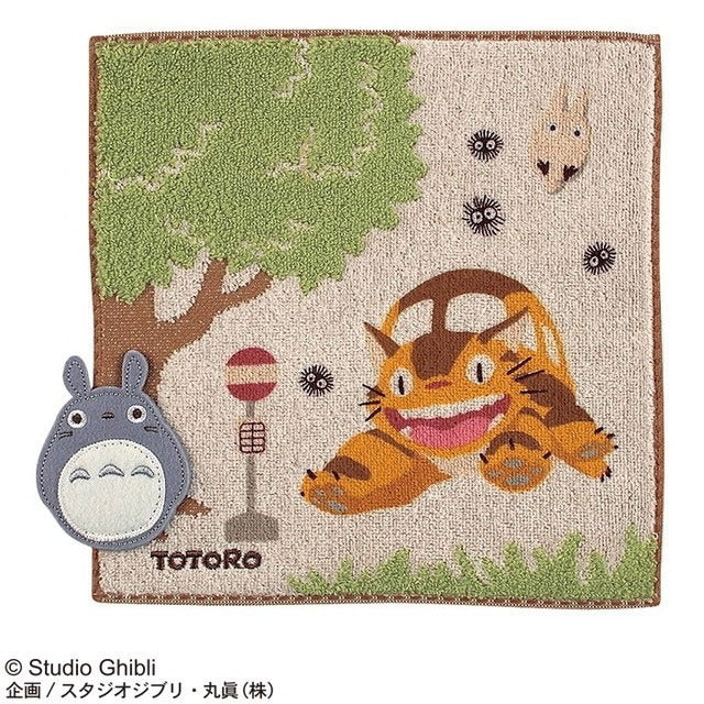 Mi vecino Totoro Mini Toallas Expositor 25 x 25 cm (10)