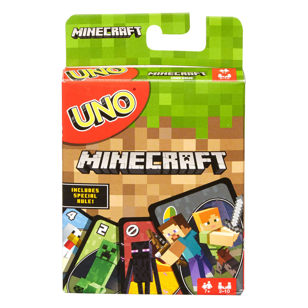 Minecraft Juego de cartas UNO Frikytopia