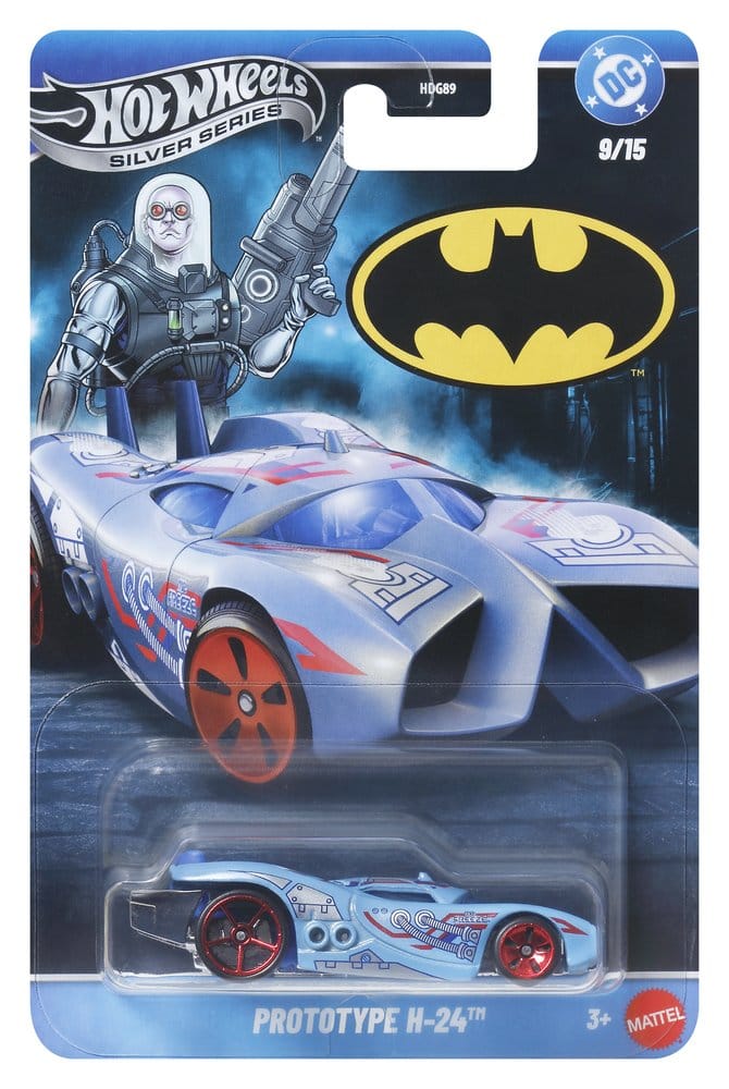 Batman Hot Wheels Silver Series Vehicles Die-Cast 1/64 979T Surtido (24)
