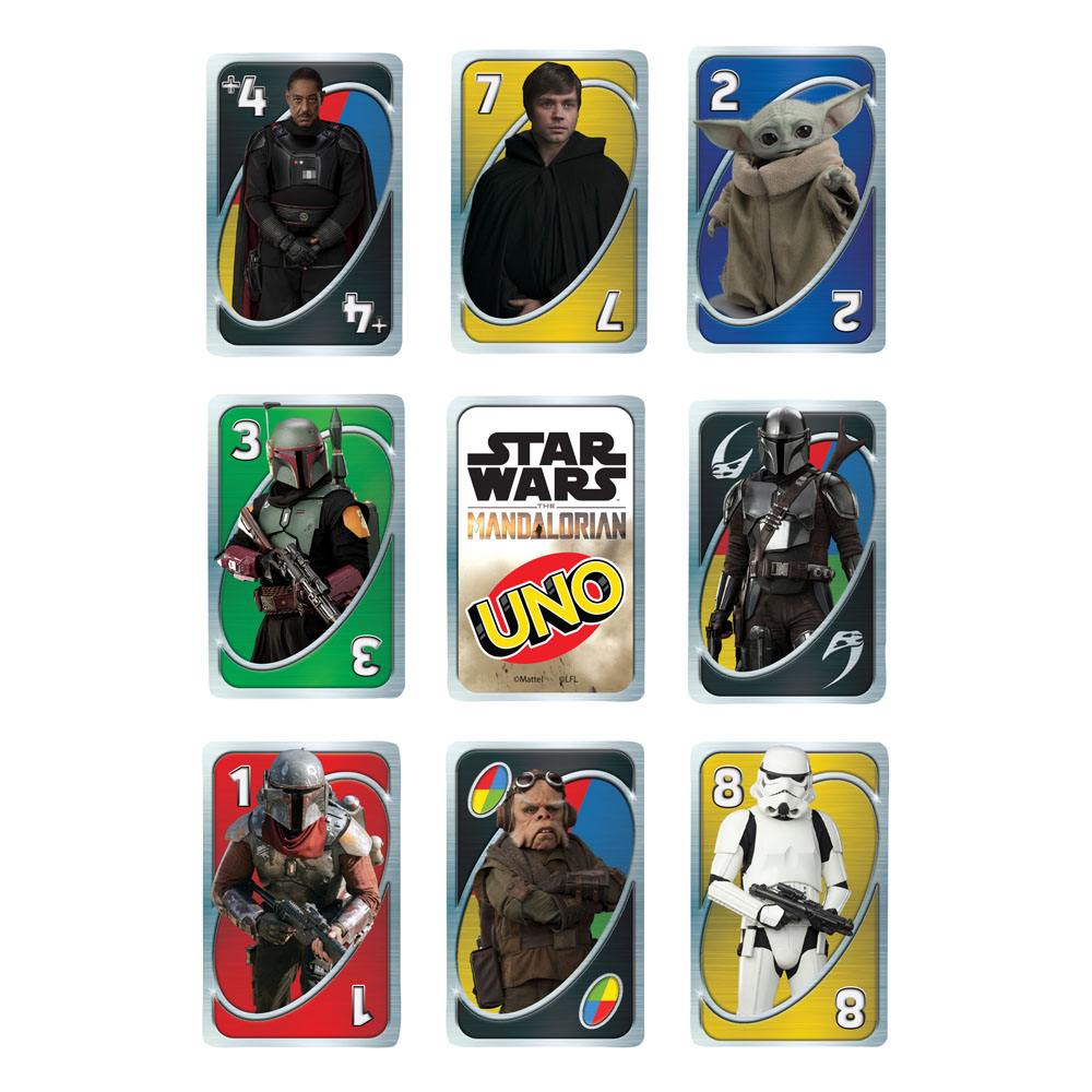 Star Wars: The Mandalorian Juego de cartas UNO