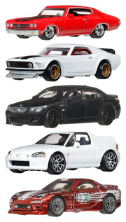 Fast & Furious Hot Wheels Premium Vehículos Die-Cast 1/64 979P Surtido (10)