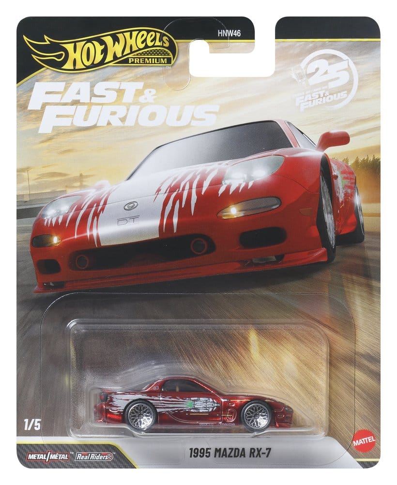 Fast & Furious Hot Wheels Premium Vehículos Die-Cast 1/64 979P Surtido (10)