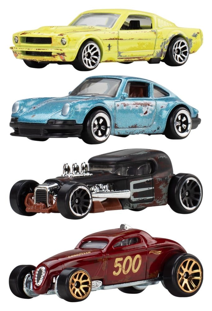 Hot Wheels Silver Series Vehicles Die-Cast 1/64 Vintage 979J Surtido (10)