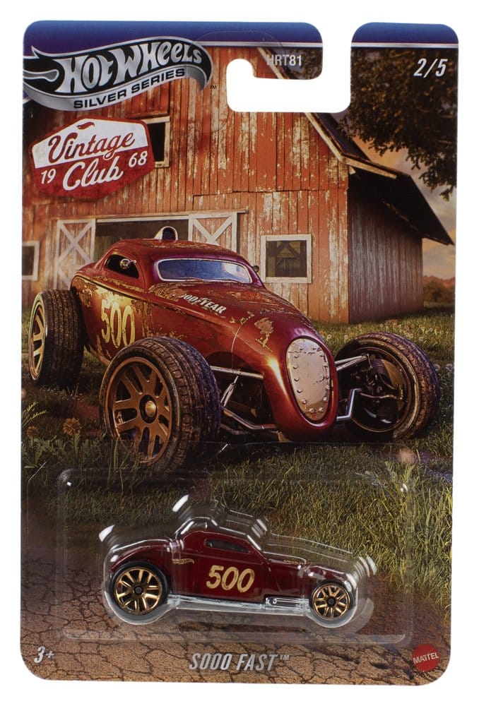 Hot Wheels Silver Series Vehicles Die-Cast 1/64 Vintage 979J Surtido (10)