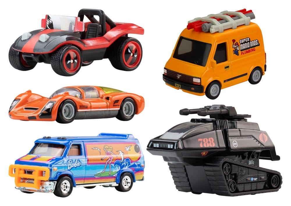 Hot Wheels Premium Vehículos Die-Cast 1/64 Pop Culture 979Q Surtido (10)