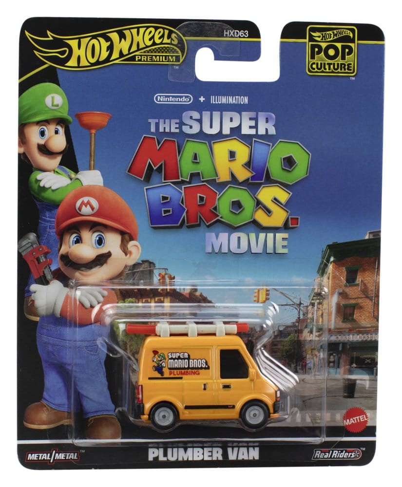 Hot Wheels Premium Vehículos Die-Cast 1/64 Pop Culture 979Q Surtido (10)