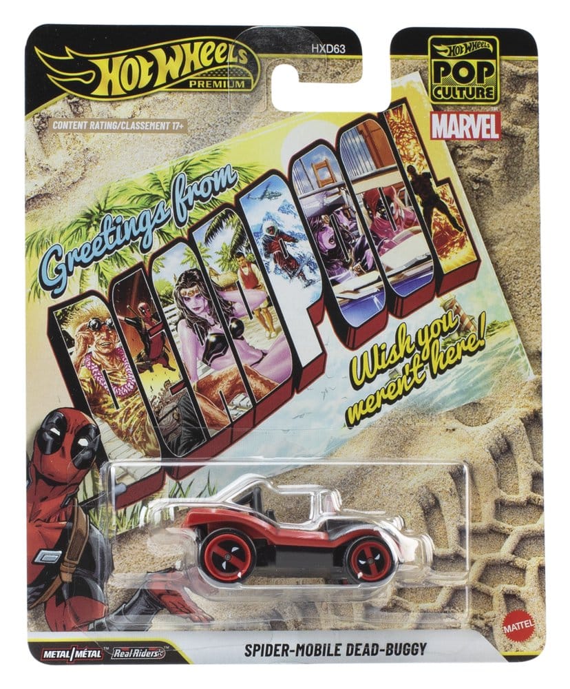 Hot Wheels Premium Vehículos Die-Cast 1/64 Pop Culture 979Q Surtido (10)