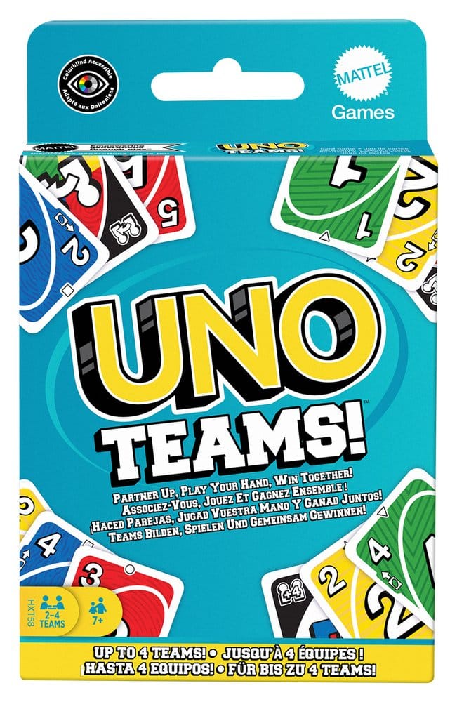 UNO Teams Juego de Cartas Frikytopia