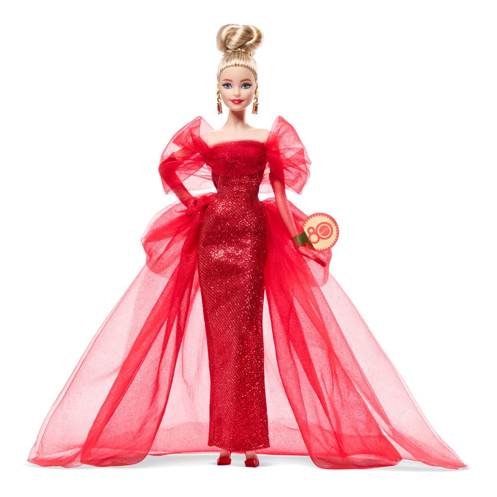Barbie Signature Muñeca 80th Anniversary Blonde Frikytopia