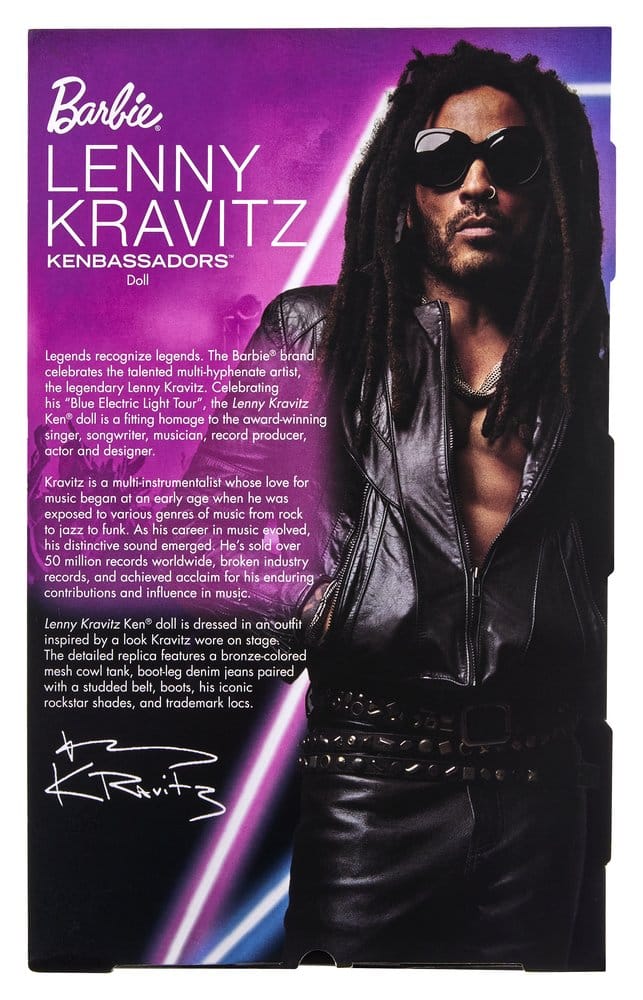Barbie Signature Muñeca Kenbassadors: Lenny Kravitz