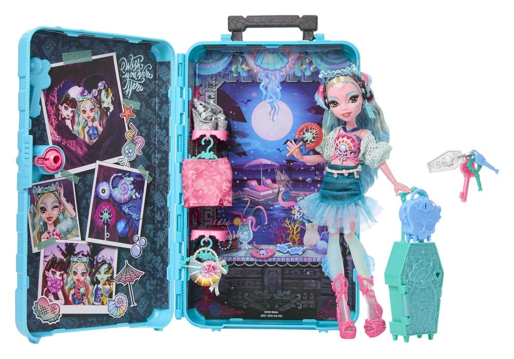 Monster High Skulltimate Secrets Muñeca Destination: Gore-geous Oasis - Lagoona Blue
