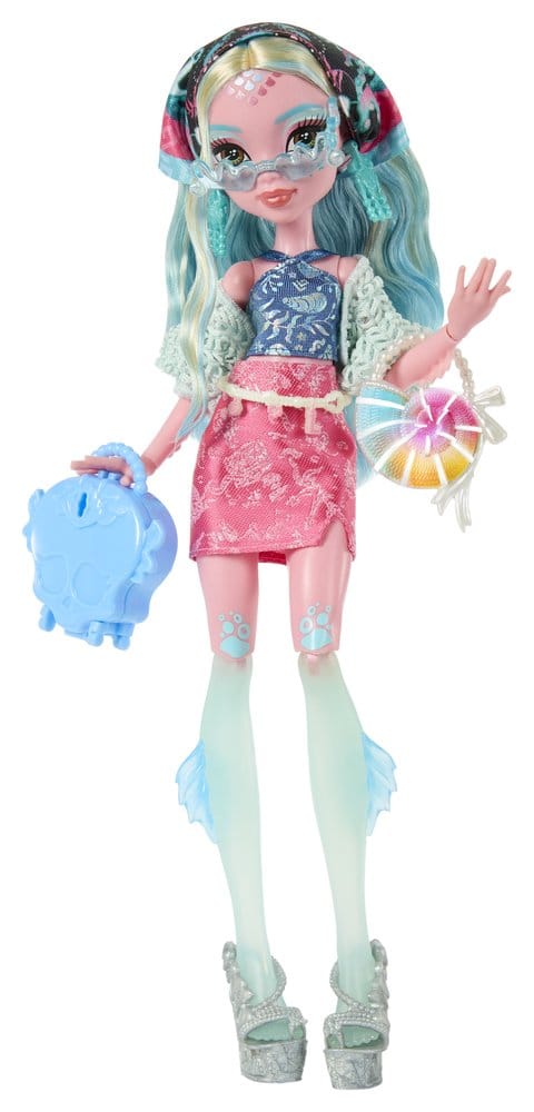 Monster High Skulltimate Secrets Muñeca Destination: Gore-geous Oasis - Lagoona Blue