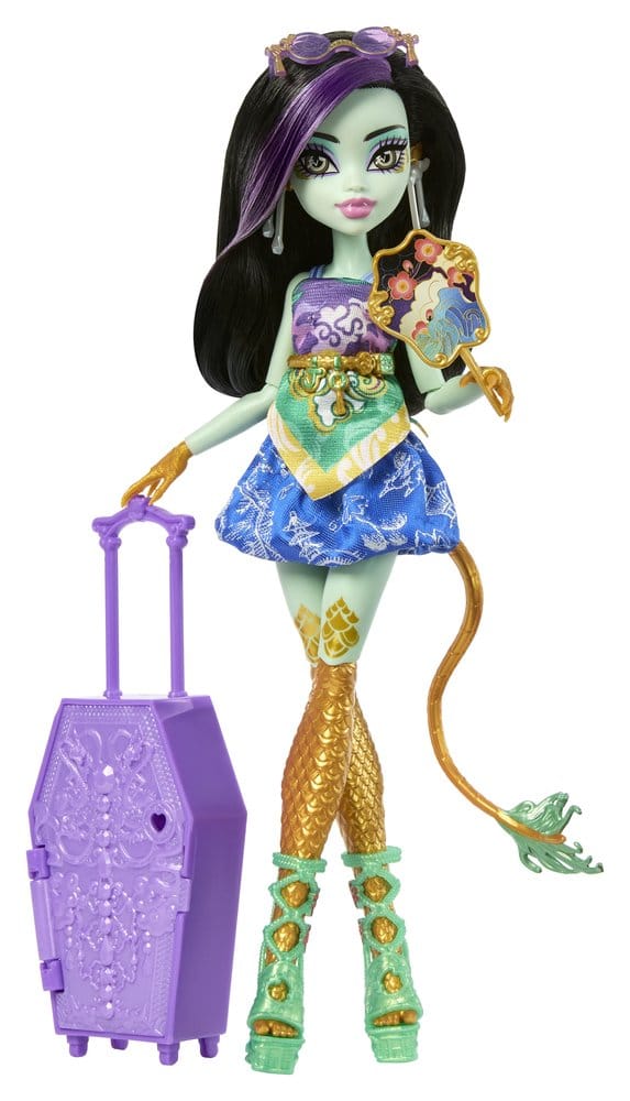 Monster High Skulltimate Secrets Muñeca Destination: Gore-geous Oasis - Jinafire Long Frikytopia