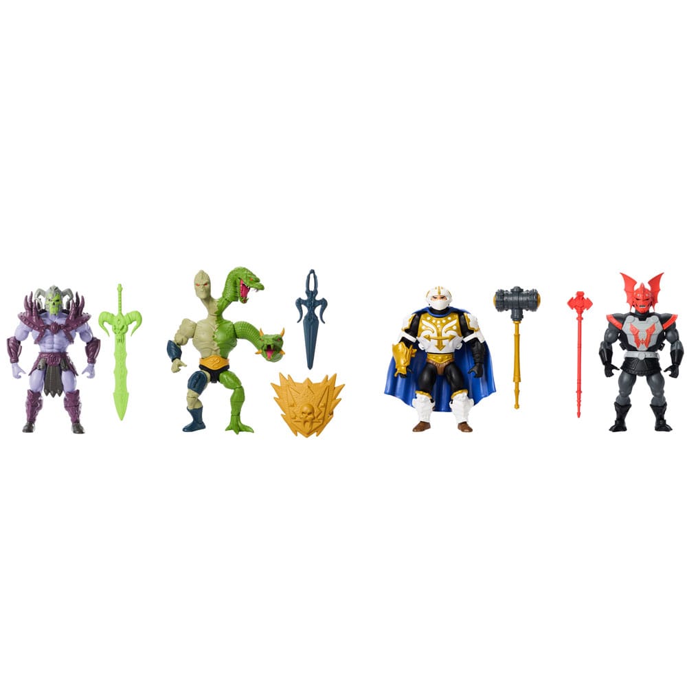Masters of the Universe Origins Pack de 4 Figuras heo exclusive 14 cm