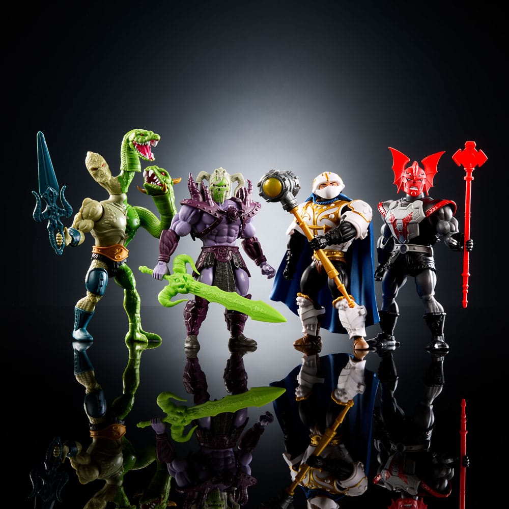 Masters of the Universe Origins Pack de 4 Figuras heo exclusive 14 cm