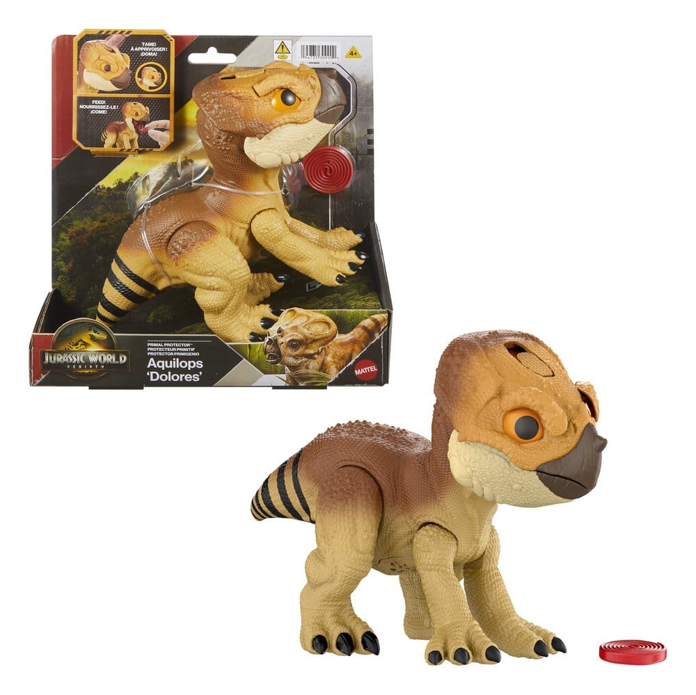 Jurassic World: El renacer Figura interactiva Aquilops Dolores 13 cm