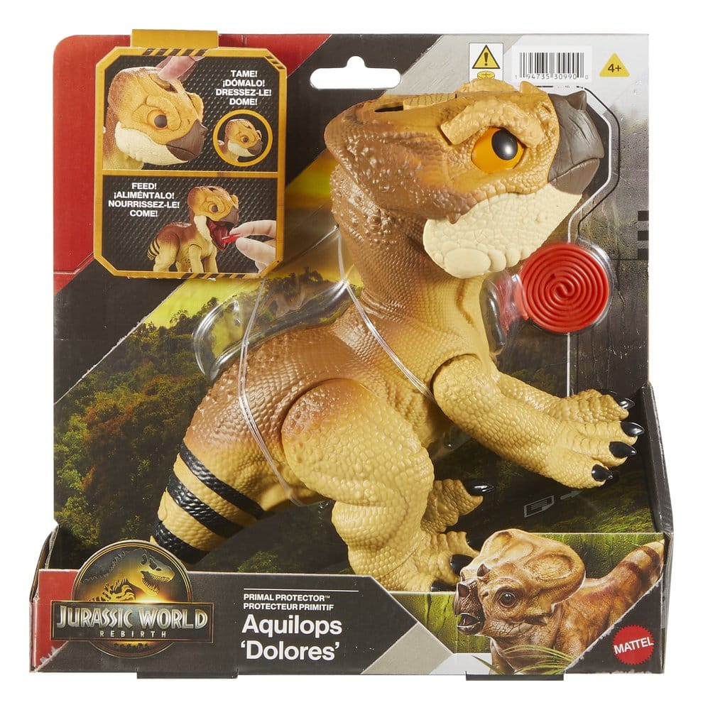 Jurassic World: El renacer Figura interactiva Aquilops Dolores 13 cm