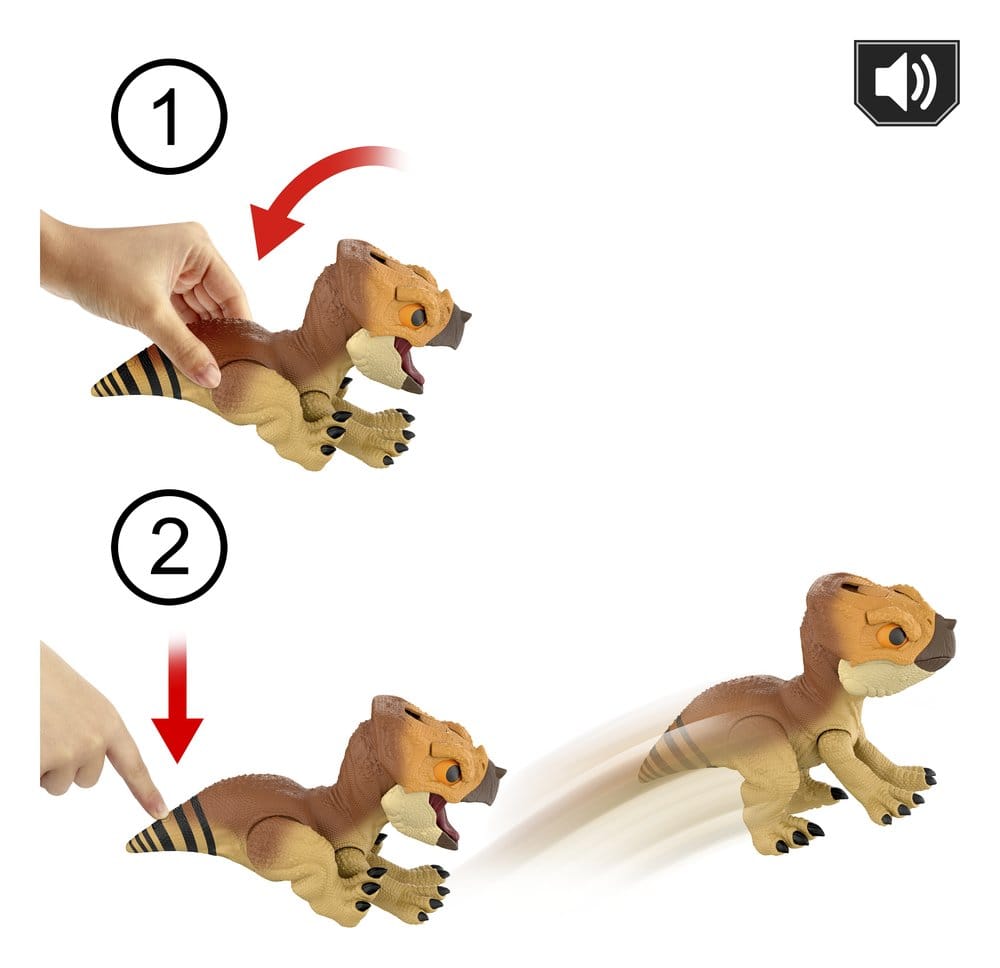 Jurassic World: El renacer Figura interactiva Aquilops Dolores 13 cm