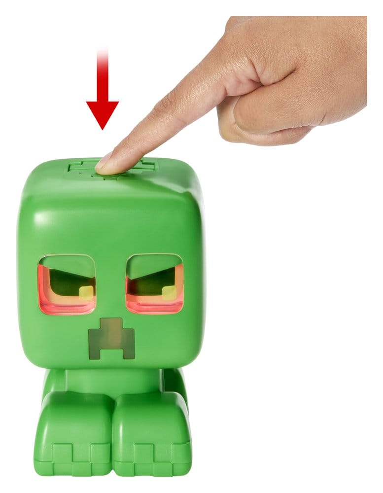 Minecraft Figura interactiva My Pet Creeper 14 cm