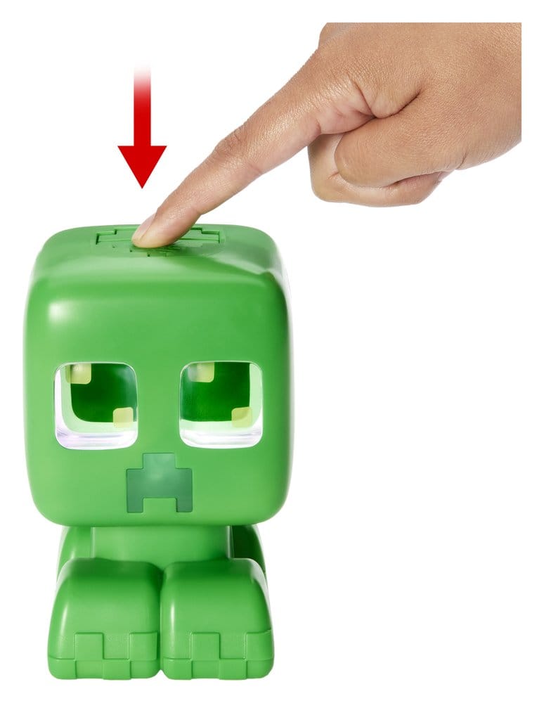 Minecraft Figura interactiva My Pet Creeper 14 cm
