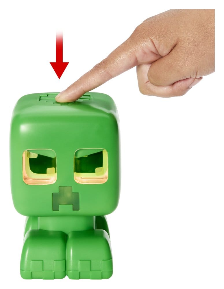 Minecraft Figura interactiva My Pet Creeper 14 cm
