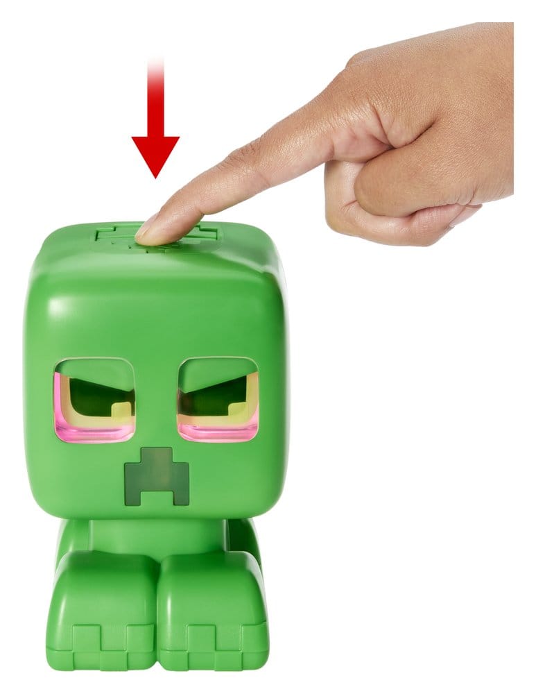 Minecraft Figura interactiva My Pet Creeper 14 cm