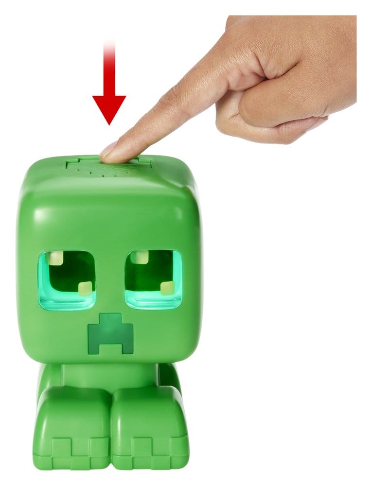 Minecraft Figura interactiva My Pet Creeper 14 cm