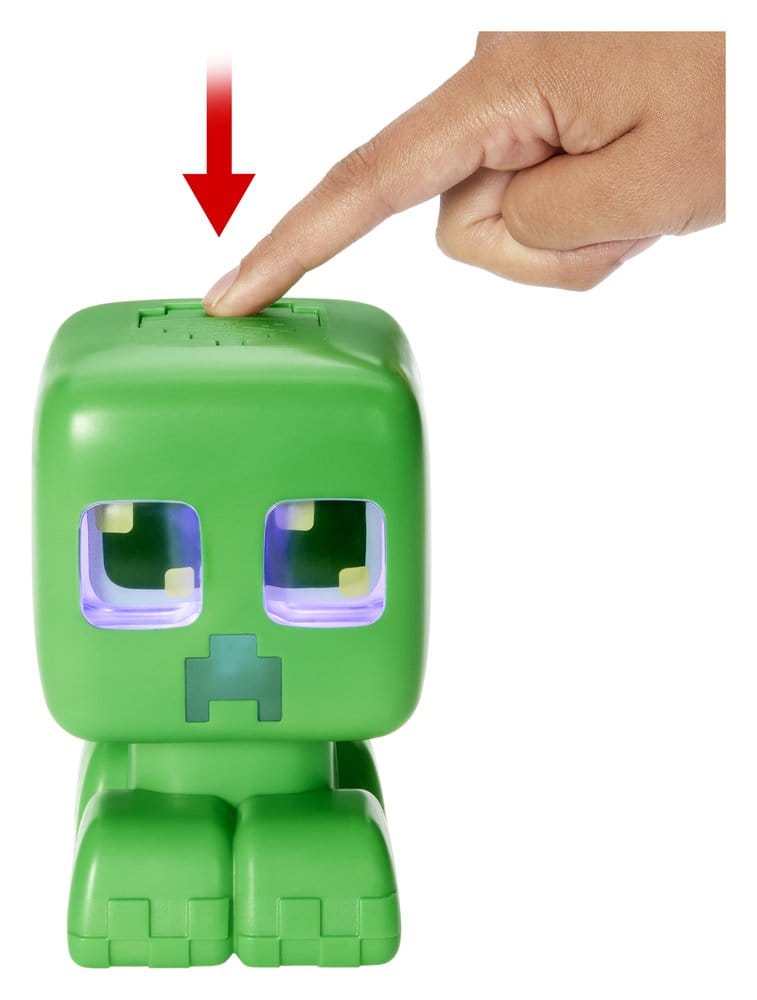 Minecraft Figura interactiva My Pet Creeper 14 cm