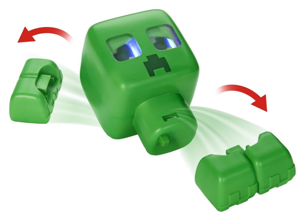 Minecraft Figura interactiva My Pet Creeper 14 cm
