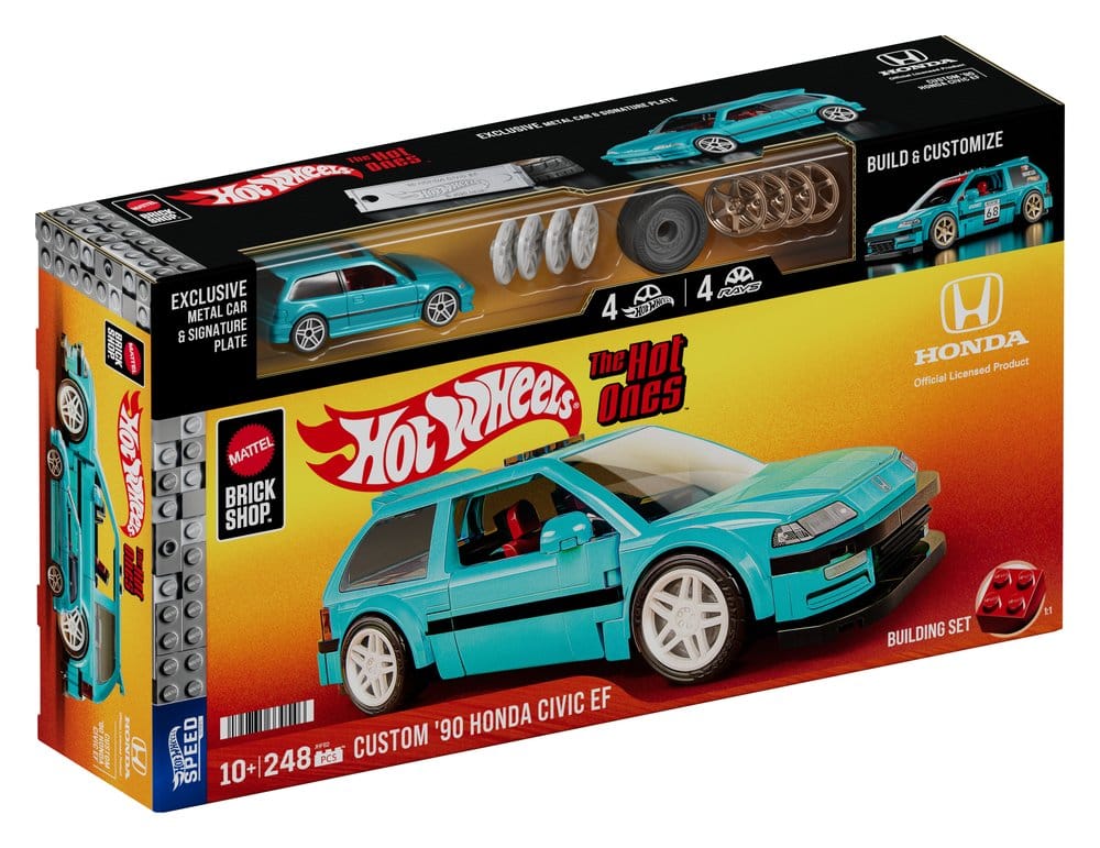 Set Construccion Speed HONDA Civic Hot Wheels