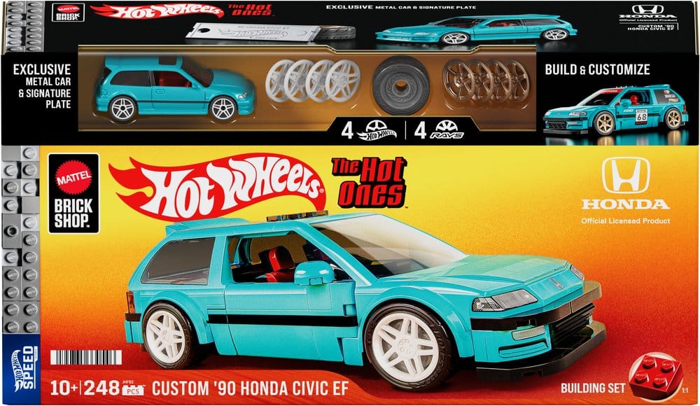 Set Construccion Speed HONDA Civic Hot Wheels