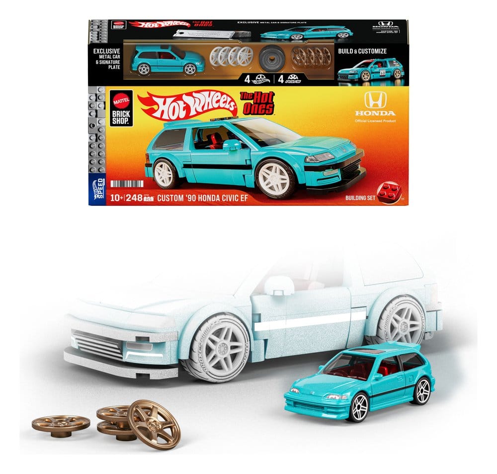 Set Construccion Speed HONDA Civic Hot Wheels