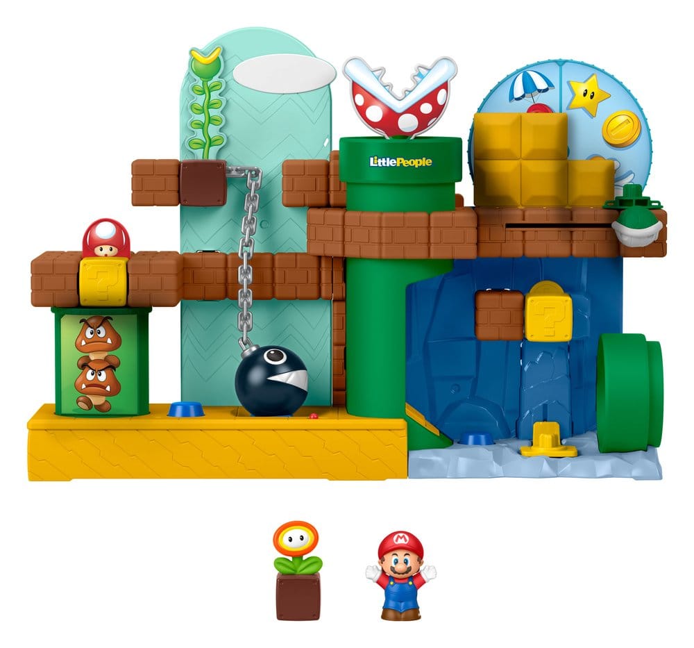 My Mario Little People Set de Juego Aventura de Mario Frikytopia