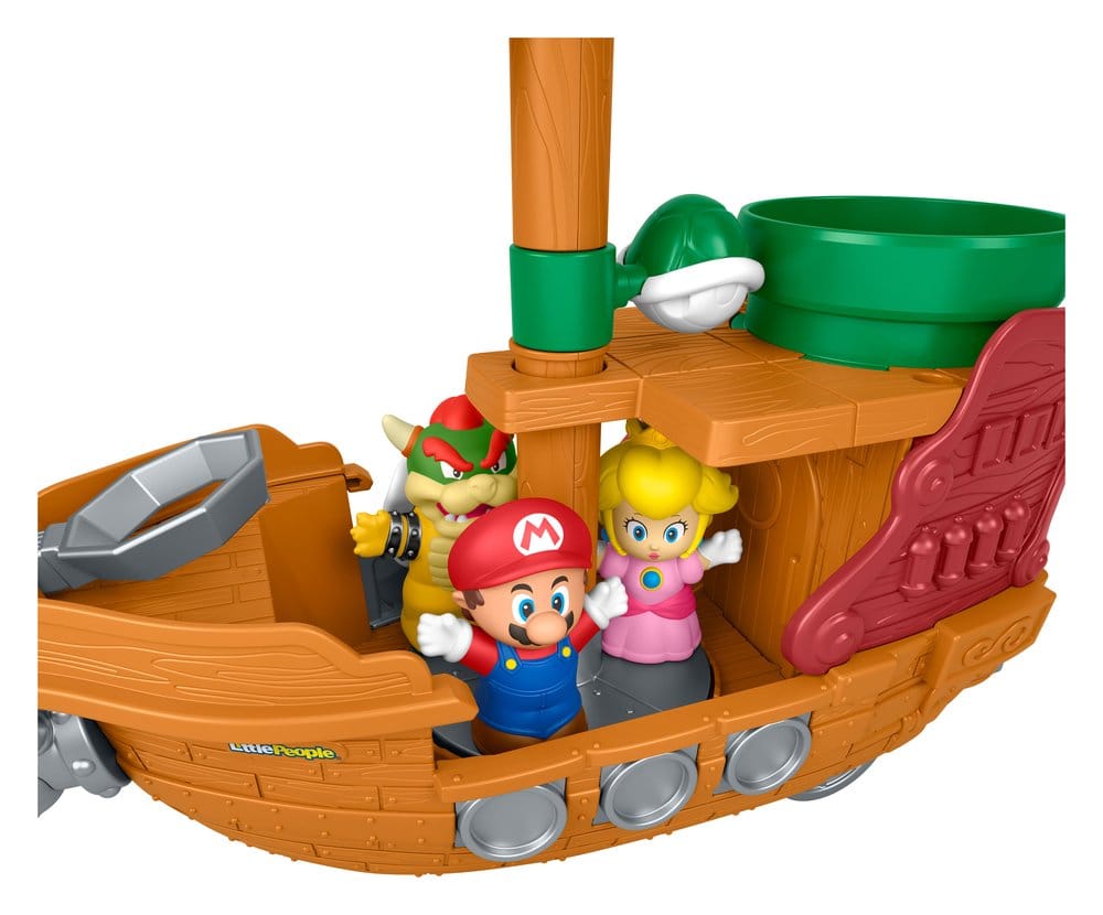 My Mario Little People Set de Juego Dirigible de Bowser