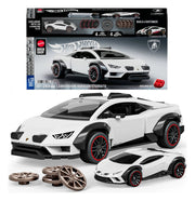 Hot Wheels Speed Mattel Brick Shop Kit de Construcción 1/32 Lamborghini Huracán Sterrato